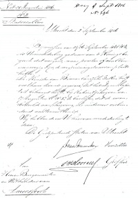 Brief GS 1856: ontbinding sloopverbod